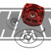 Colaça HONDA 80 NSR NS1 CRM MBX / vermelho / CURSO 44 / D.54 mm / 100 cc / BIG BORE / para cilindro italkit - ITALKIT